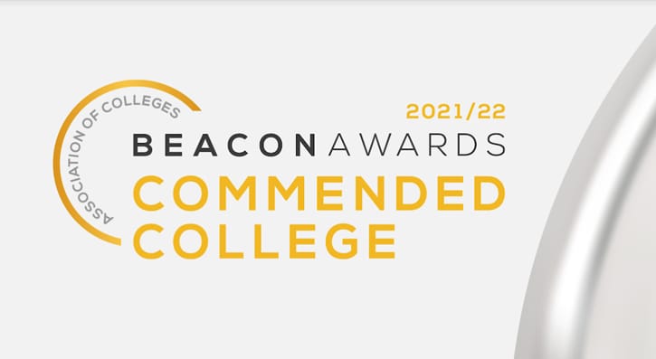 2021/22 Beacon Awards Commended College